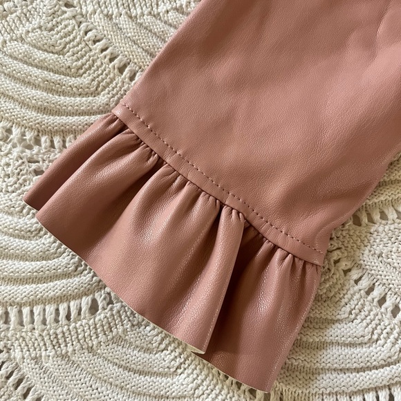 Primark Pink Vegan Pleather Jacket - Picture 3 of 4